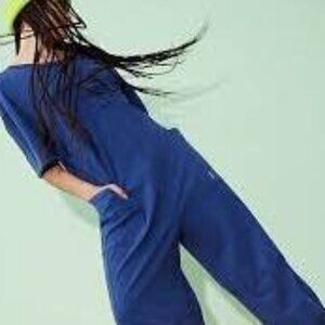 NWT Free People Movement Hot Shot Tee Onesie in Navy M